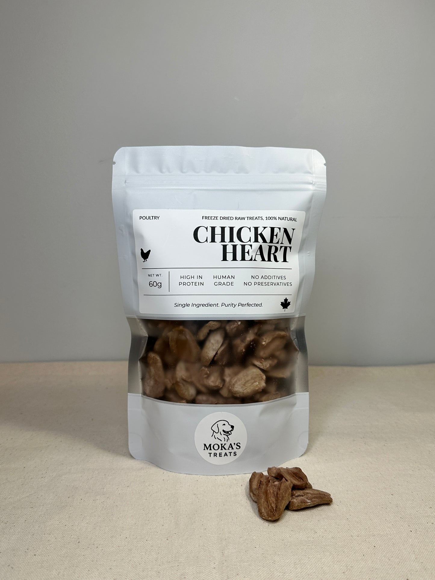 Freeze Dried Chicken Heart