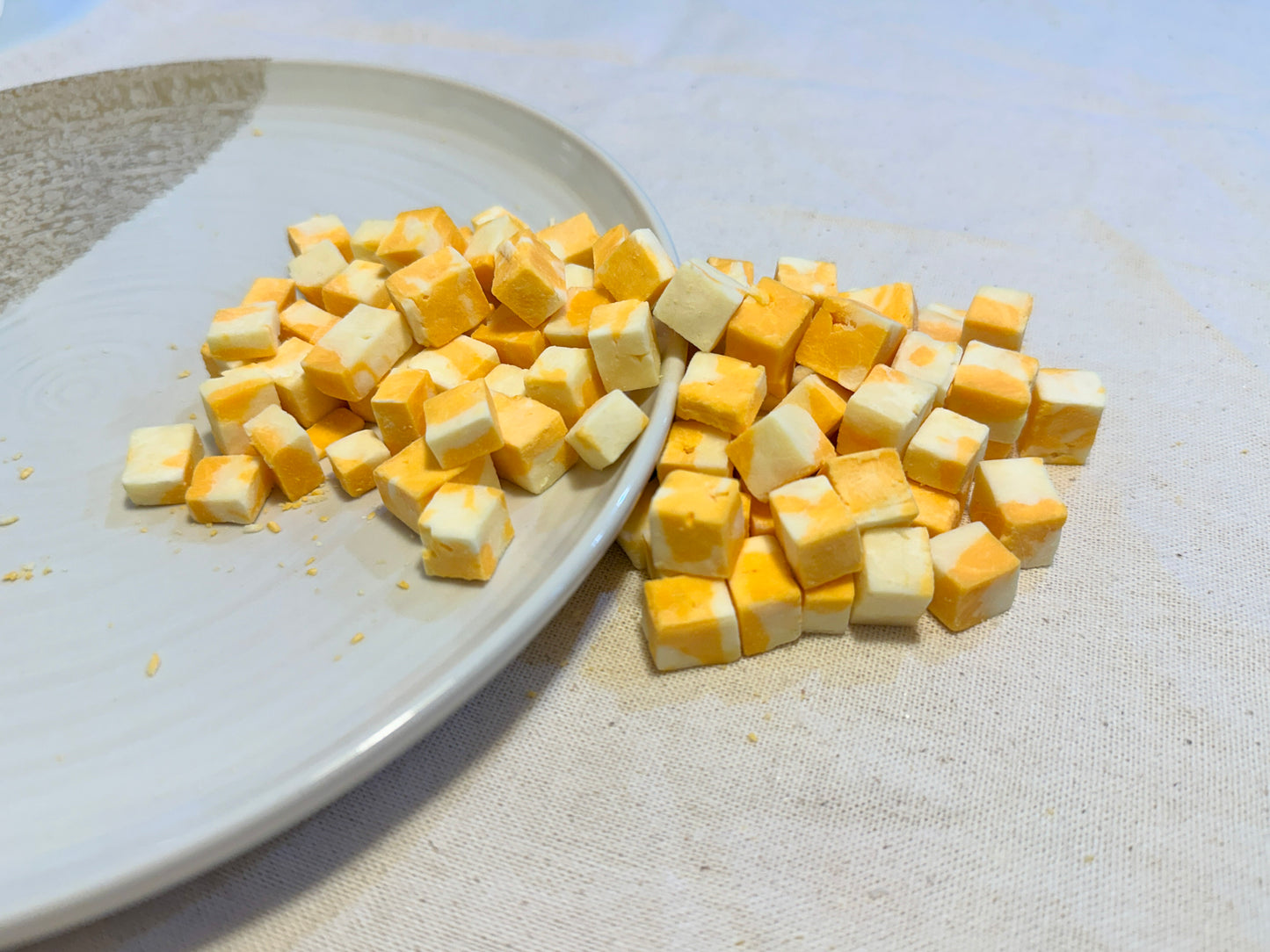Freeze-Dried Marble Cheese