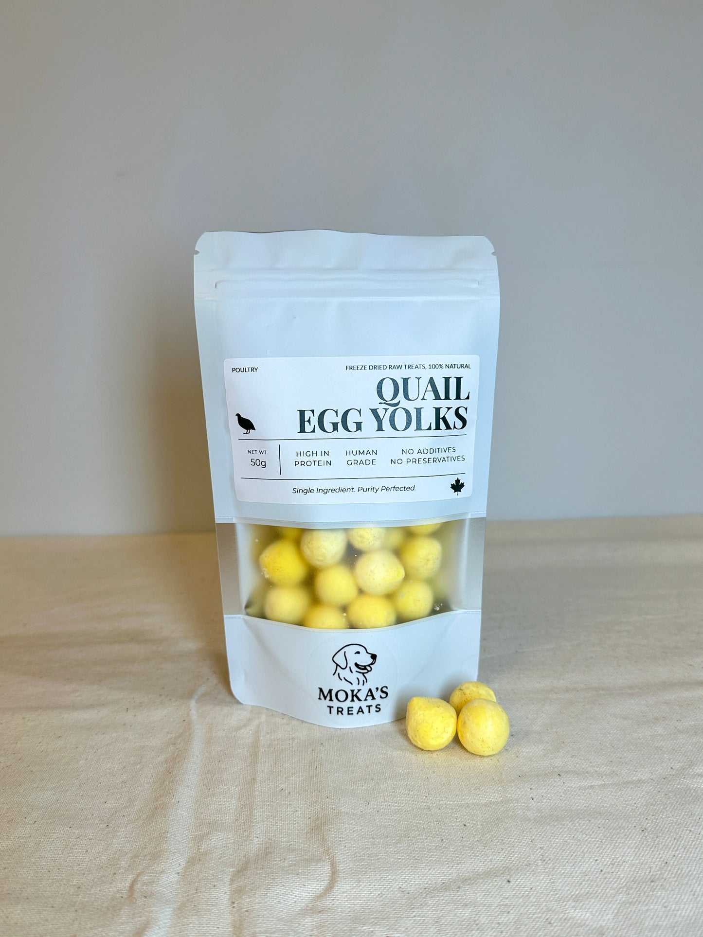 Freeze Dried Quail Egg Yolk