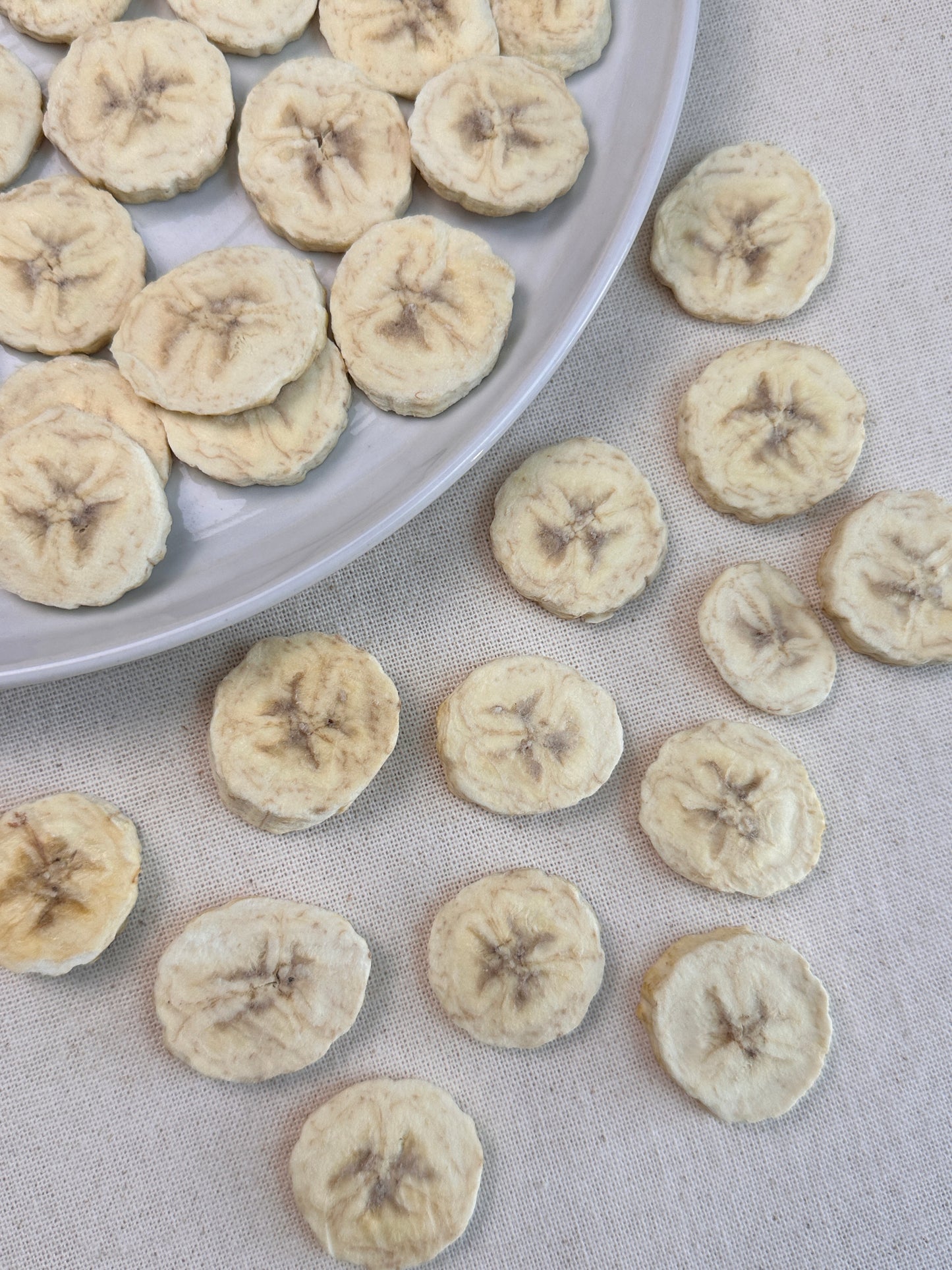 Freeze-Dried Bananas