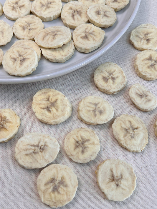 Freeze-Dried Bananas