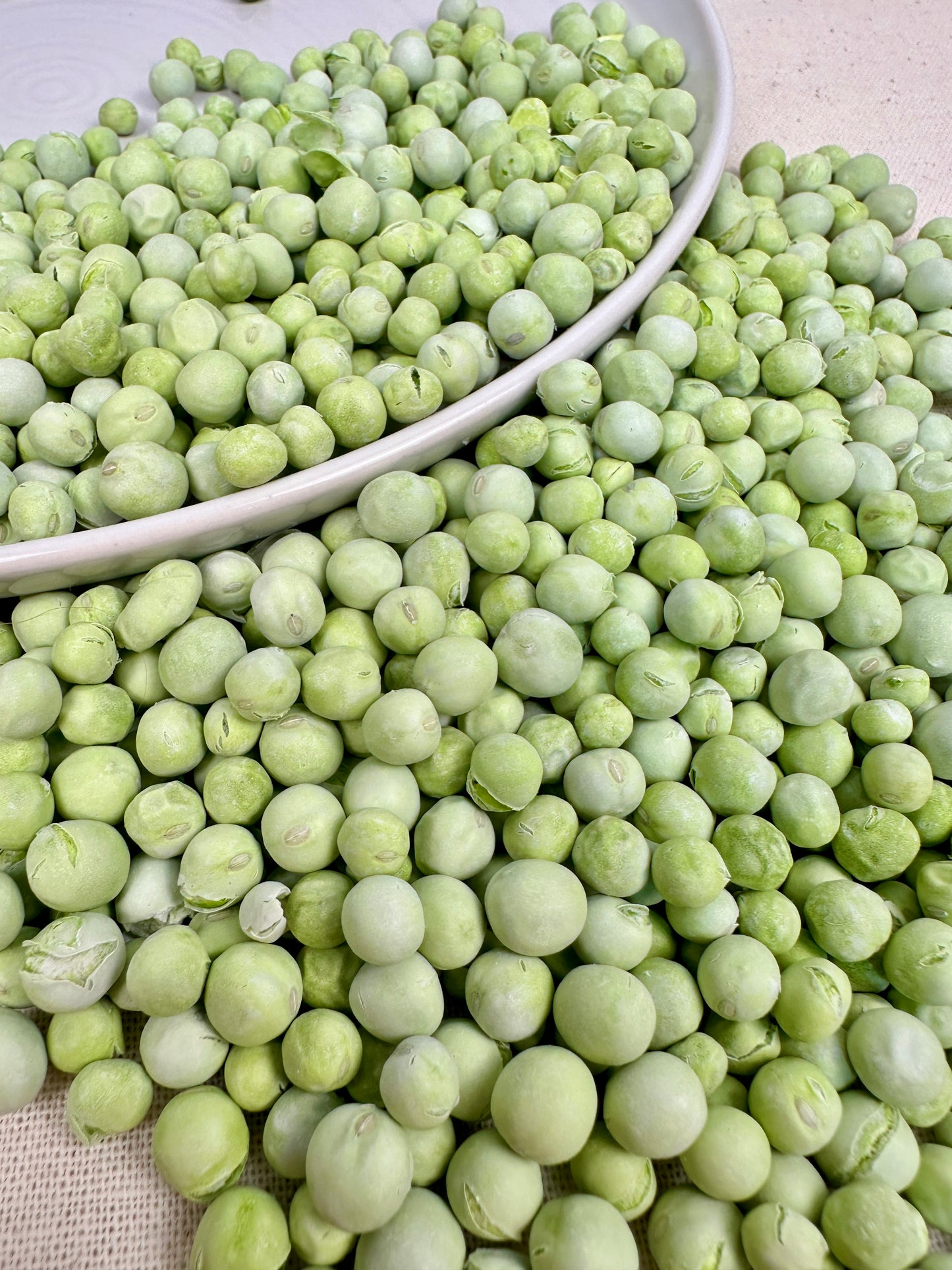 Freeze Dried Organic Green Peas