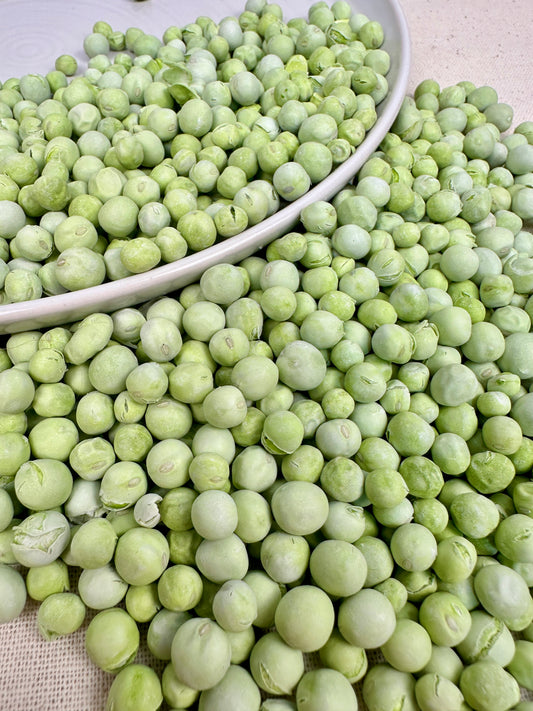 Freeze Dried Organic Green Peas