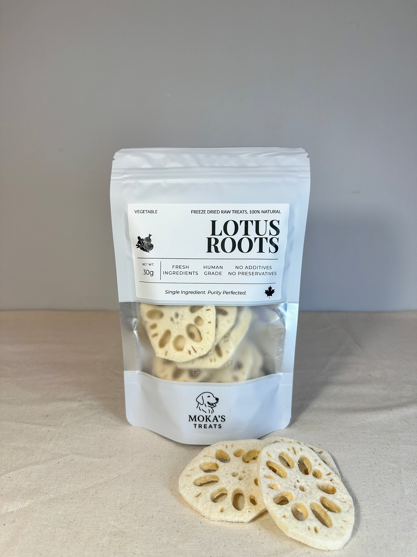 Freeze Dried Lotus Root