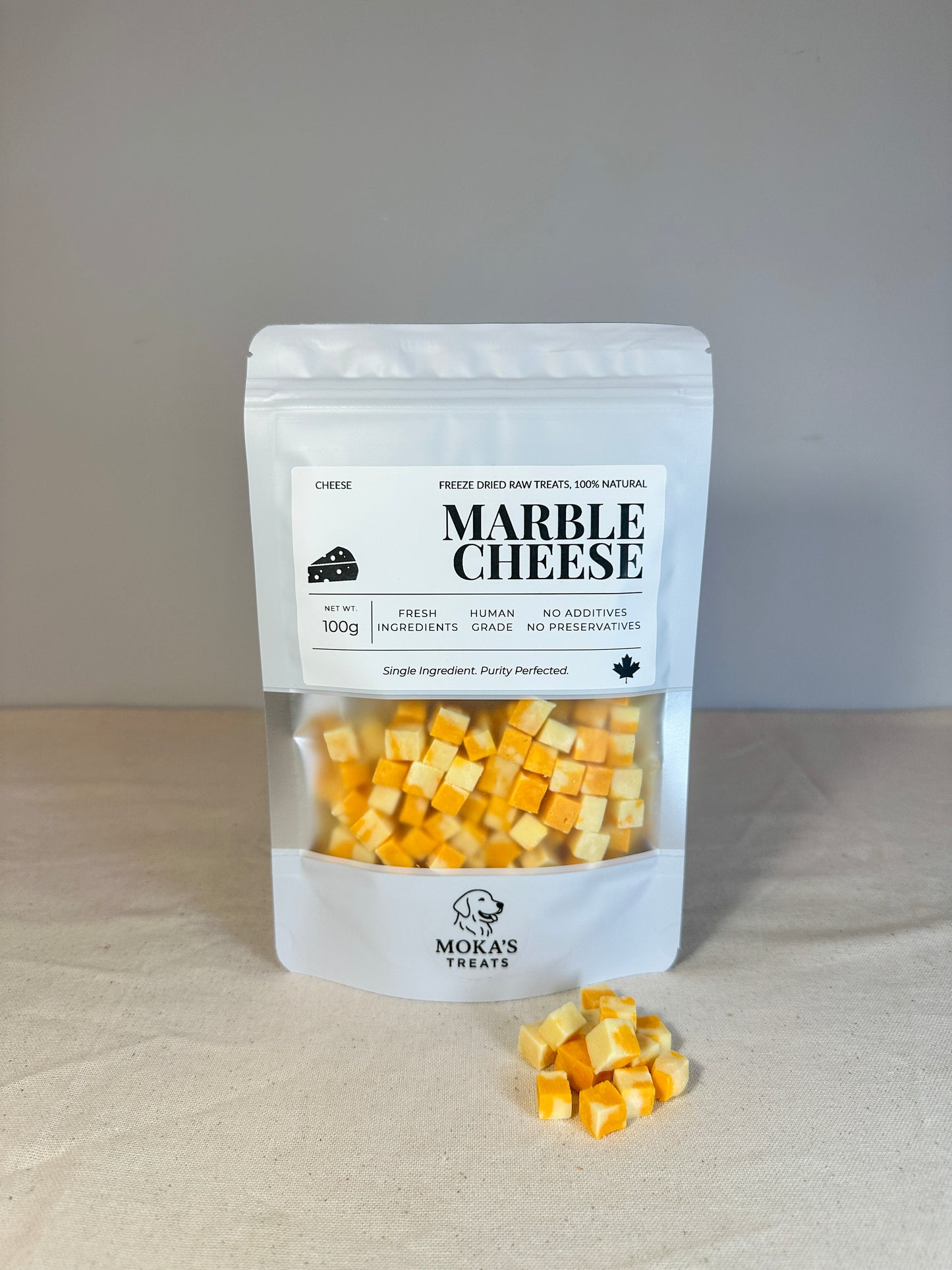 Freeze Dried Marble Cheese